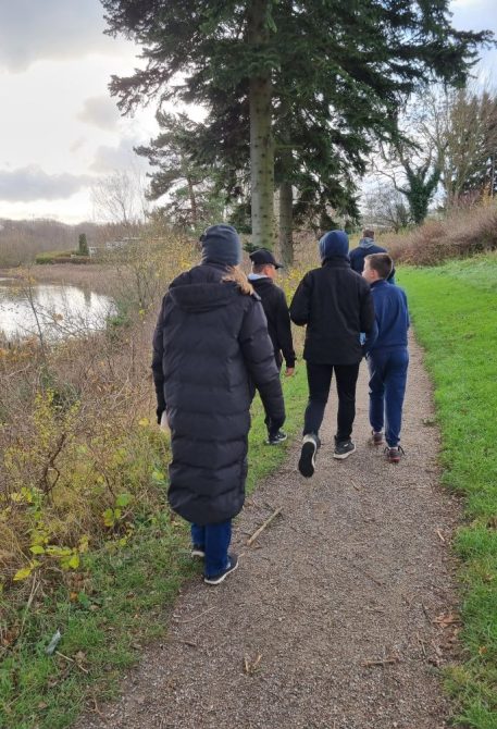 Vandring omkring sø i Nyråd